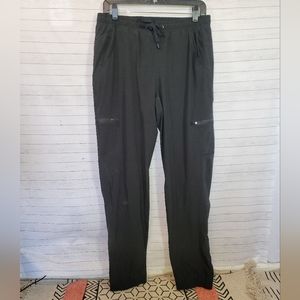 EDDIE BAUER FLEXION POLAR LINED PANTS IN BLACK, SZ 8
